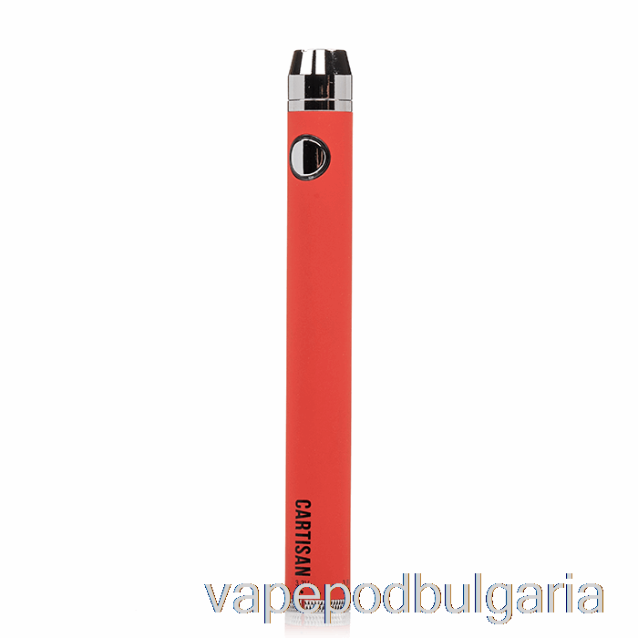 Vape Течности Cartisan Ego Spinner Twist 900 510 батерия червена